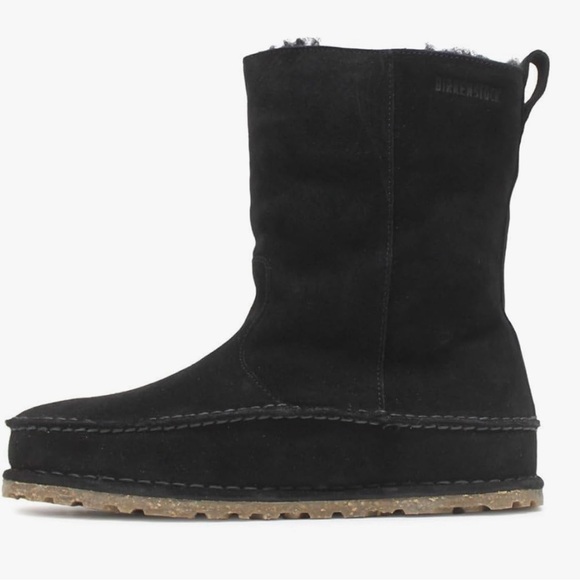 Birkenstock Lahti Boots Black Size 39 Women’s 8/8.5 - Picture 1 of 11